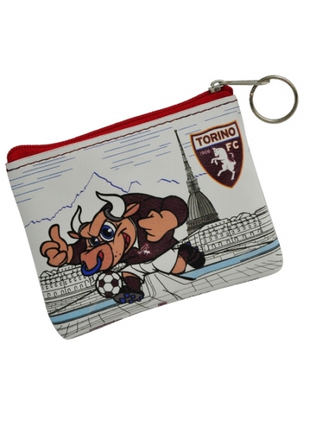 Portamonete in ecopelle mascotte TORINO FC